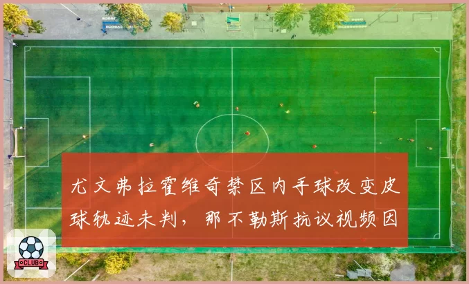 尤文弗拉霍维奇禁区内手球改变皮球轨迹未判，那不勒斯抗议视频因角度被驳回